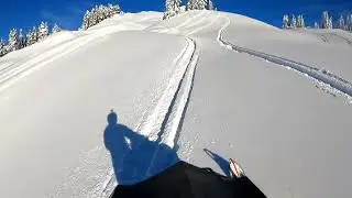 Blue Bird Eastside of Mt. Baker on my Polaris Matryx Boost!