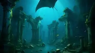 Sunken Kingdom Ambience &mdash; Deep Ocean Ruins, Ancient Water Temple, Lost Civilization Sounds
