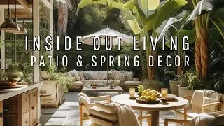 2024 Spring and Patio Ideas Nature Neutral Colors #springdecor2024