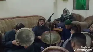 الشيخ د عمر محمود السامرائي  ومديح في دار الشيخ عبدالله الراوي