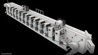 Spande S7 Series - Flexo Printing Machine for Labels