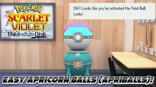 How To Farm Apricorn Balls (Apriballs) Using The Item Printer In Pokemon Scarlet and Violet!