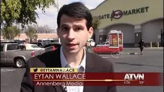 ICE Protests Break Out at El Monte Supermarket Market Amid Fears of Raid -- Eytan Wallace Reports