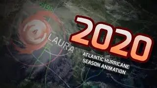 2020 Atlantic Hurricane Season Animation