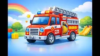 बच्चों के लिए गाड़ियों के नाम 🚗🚌 | Car Bus Taxi Helicopter | Kids Learning Vehicles in Hindi