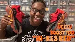 These SHOCKED me!! Adidas Yeezy Boost 700 Hi-Res Red|REVIEW + ON FEET|