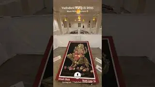 Best Rangolis at Exhibition Vadodara 2025 ! Rangoli Designs #rangoli #viralshort #rangoliart #art