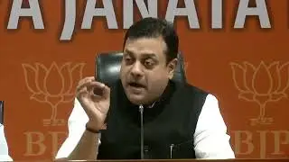 Dr. Sambit Patra's press conference on the Congress Working Committee's meeting : 04.08.2018