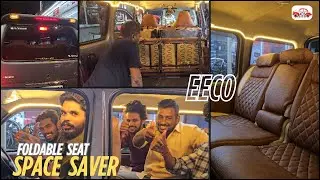 #eeco  SPACE SAVER ! FOLDABLE SEATS | SPOILER  | SEAT COVERS #caraccessories #kovaicars #kcs #trend