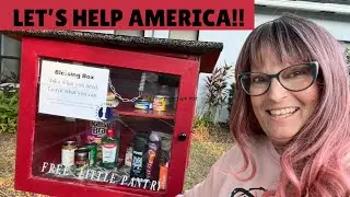 Little Free Pantry to Help People Who Are Losing Their SNAP Benefits 