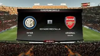 FIFA 19ㅣARSENAL VS INTERㅣEuropean Shield(Free Season)ㅣGamePlay PC