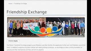 Rotary Friendship Exchange of Southtowne Rotary with Camille Ronzio and friends.