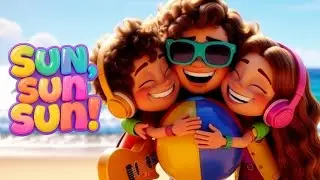 Sun, Sun, Sun, Come Shine on Me ☀️ | Jump, Jump, Jump! | Kids Song with 3D Animation
