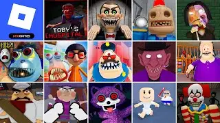 Roblox, Toby's HOSPITAL, Escape Mr Funny's ToyShop, SIREN COP'S PRISON, BILLY'S FINAL PUZZLE