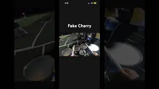 Fake cherry tenor drums pov #drumline #band #marchingband #bandcamp #drums