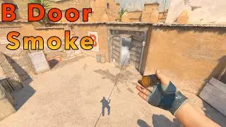 CS2 Dust 2 B Door Smoke
