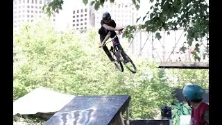 Incredible freestyle BMX and freeride MTB contest on an island!