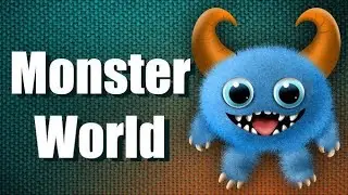 Happy Fluffy Monster Song | Cute Kids Cartoon Video