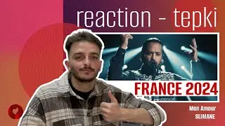 REACTION • Slimane - Mon Amour (Eurovision 2024 🇫🇷 France)