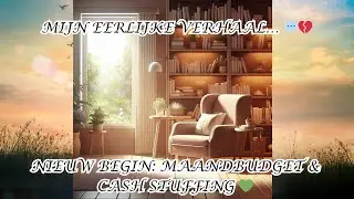💬 MIJN EERLIJKE VERHAAL: Van BUDGETBEHEER naar CASH STUFFING 💸 | Eerste MAANDverdeling Nieuwe Start!