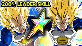 100% STR SUPER VEGETA + AGL SSJ VEGETA ROTATION! Dragon Ball Z Dokkan Battle