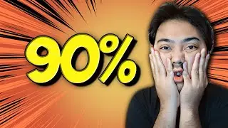 90%