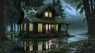 Natural Rain Sounds | Peaceful Rainy Window View