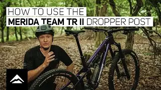 Как: Регулировка хода подседельной трубы MERIDA TEAM TR II | Регулировка хода без инструментов 30...