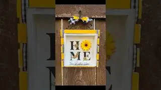 Поддоны и рамка для фотографий из магазина Dollar Tree своими руками | Весенний декор для дома с ...