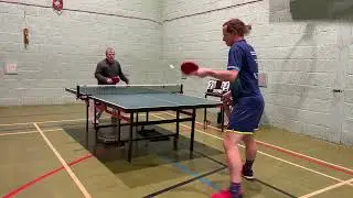 Left-Handed Montage Vs Julian Morgan 😜😜😜🏓🏓🏓