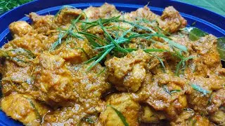 CARA MASAK RENDANG AYAM MUDAH TANPA KERISIK