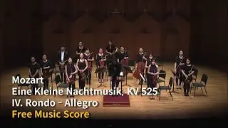 Eine Kleine Nachtmusik 4th Movements - Mozart (Piano Tiles 2) | [Piano City in Rosehill]