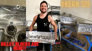 UNBOXING THE BILLET BLOCKS! LETS GOO!!!! - Dream S15