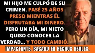 Mi Hijo Me Culpó De Su Crimen. Pasé 25 Años Preso Mientras Él Disfrutaba Mi Dinero. IMPACTANTE.