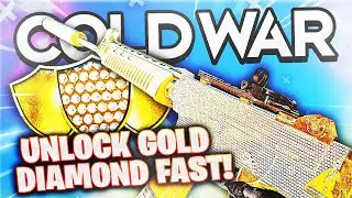 How To Get GOLD/DIAMOND Camo EASY And FAST - Black Ops Cold War-  Tips - Gold Diamond Guns Cold War