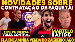 NOVIDADE SOBRE CONTRATAÇÃO DE PAQUETÁ! FLA ENCAMINHA VENDA DE ZAGUEIRO! TIME PRINCIPAL SÓ CONTRA SP!