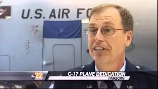 WPAFB Dedicates Plane to Fairborn