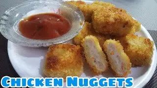 CHICKEN NUGGETS with CARROTS//Easy to make