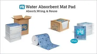 PIG Water Absorbent Mats: How Much Can They Really Absorb?