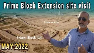 Prime Block Extension site visit 1st May 2022, New Metro City