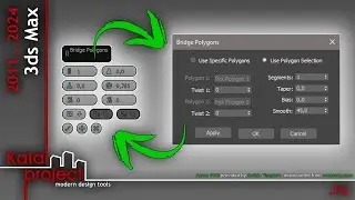 Регуляторы кадди или диалоговые окна? &ndash; Решайте сами! | урок 3ds Max | KatalProject