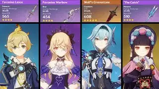 Eula Hypercarry 4 Star Team - Genshin impact