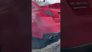 2016 WRX RAW Turbo flutter + revs #subaru #wrx #cobb #perrin #iag #ets #grimmspeed #theredsubie