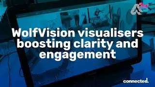 WolfVision visualisers and Cynap collaboration solutions for education | AETM Conference 2025