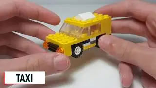 Build LEGO Taxi (Easy and Simple Tutorial)