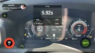 2022 Ford explorer st zfg e50 dragy