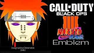 Call of Duty Black Ops 4 (NARUTO) BO4 COD Emblem Tutorial