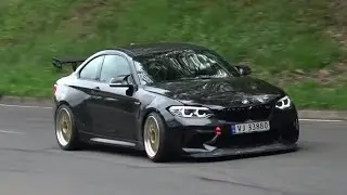 Cars Driving Around The N&uuml;rburgring -  Loud C63 , F40, Drifts, Fails And More!