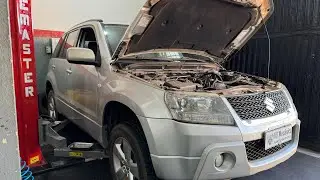 Suzuki Grand Vitara com defeito nos freios, suspensão e ainda tem mais defeitos.