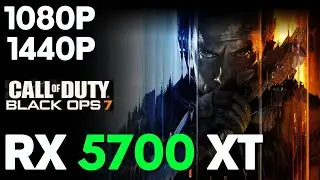 Call of Duty Black Ops 7 Beta RX 5700 XT 1080P 1440P All Settings Tested